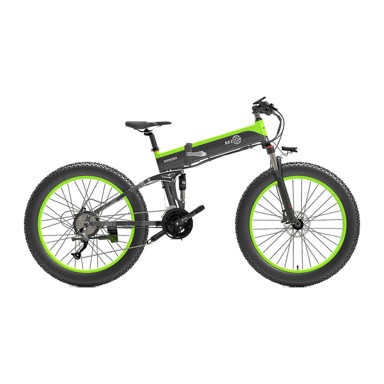 BEZIOR X1500 električni bicikl 26" 1500W 12,8Ah, zeleno-crni